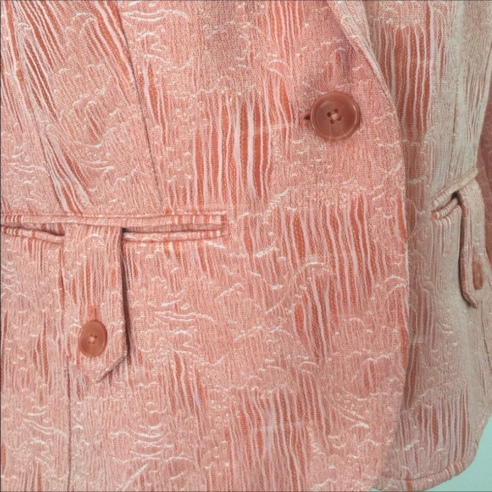 𝅺🆕 Worthington Coral 3/4 Sleeve Blazer 18 - Picture 3 of 4